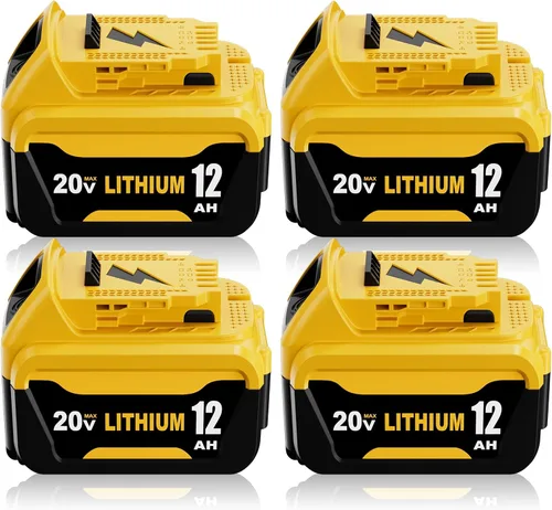 Vista 8 de Reemplazo de batería de 20 voltios y 12.0 Ah para batería Dewalt