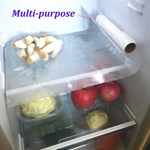 Vista 7 de Juego de 4 manteles individuales gruesos e impermeables de plástico limpio para cocina, mesa de comedor, manteles individuales de plástico, lavables