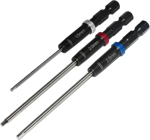 Vista 13 de MIP Broca Hexagonal Estándar RC .050 9200S – Llave Allen de Cabeza Hexagonal Herramientas de Taladro y Brocas para Destornilladores, Atornilladores