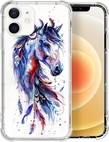 Vista 85 de CARLOCA Funda compatible con iPhone 7 Plus para niña, transparente con increíble diseño de nebulosa espacial, diseño de plástico a prueba de golpes