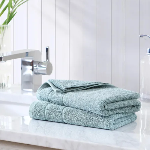 Vista 11 de Tommy Bahama - Toallas de baño, 100% algodón suave y absorbente, resistentes a la decoloración y a la decoloración, toallas de baño de peso medio