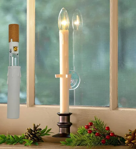 Vista 8 de Candelabro E12 - Enchufe de luz de cerámica ajustable de longitud para iluminación de candelabro, portalámparas de candelabro con fundas blancas