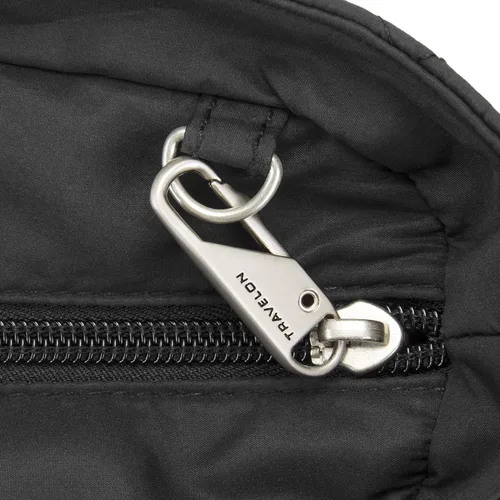 Vista 5 de Travelon Bolso Boho antirrobo, Negro