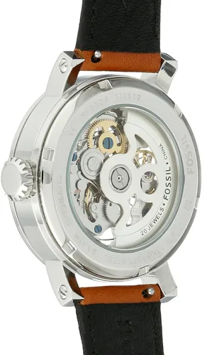Vista 2 de Fossil Original BoyfriendReloj automático piel Marrón claro