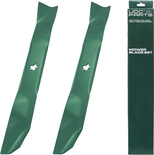 Vista 20 de UDC Parts 103-6401 Hojas de cortadora para Exmark de 48 pulgadas 103-6401-S 103-6381-S 103-6381 103-6391-S 103-6391 103-6396 103-6396-S Lazer Z Turf