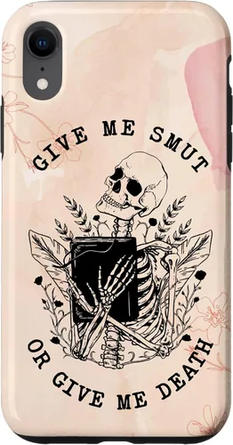Vista 25 de iPhone 16 Romance Book Lover Smut Reader Give Me Smut Or Give Me Death Case