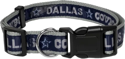 Vista 19 de Collar para mascotas Pets First con licencia NFL Arizona Cardinals, pequeño - Collar para perros resistente, fuerte y duradero. Disponible en 31