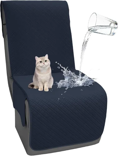 Vista 85 de Fundas de terciopelo 10% impermeables para sofá modular reclinable en forma de L, 1 pieza, fundas acolchadas para sofá reclinable esquinero, juego