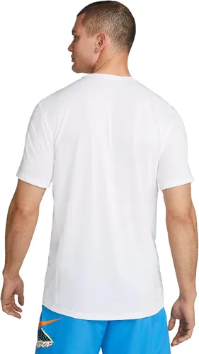 Vista 2 de Nike Dri-FIT AR0196-100 - Camiseta de entrenamiento de manga corta para hombre