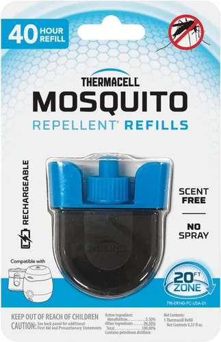 Vista 2 de Thermacell Recambios de repelente recargable para mosquitos; compatible solo con Thermacell E-Series y Radius; zona de protección de mosquitos de 20