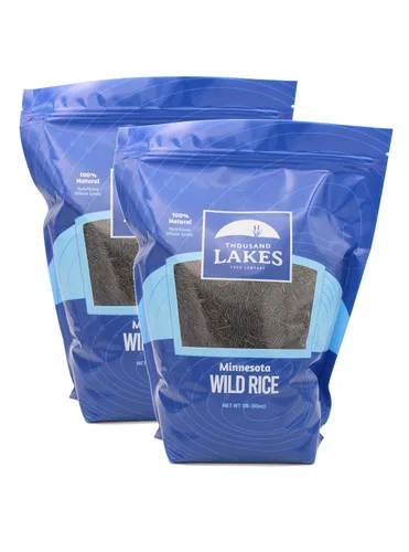 Vista 8 de Thousand Lakes Arroz Silvestre Cultivado en Minnesota - 3 libras (48 onzas) - Bolsa a Granel 100% Arroz Silvestre Totalmente Natural