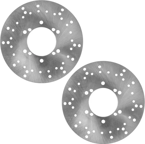 Vista 3 de Caltric Rotor de disco de freno delantero compatible con Polaris Diesel 455 4x4 UTV SxS 2000 2001
