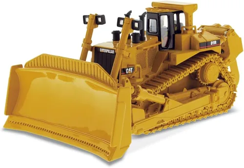 Vista 9 de Diecast Masters 1:50 Escala Cat D8R Bulldozer para coleccionistas, Caterpillar Track-Type Tractor Construcción Modelo Modelo Réplica, Core Classics
