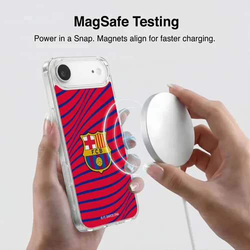 Vista 248 de Head Case Designs Funda de gel suave con licencia oficial del FC Barcelona Barca Crest Graphics [protección de grado militar] compatible con Apple
