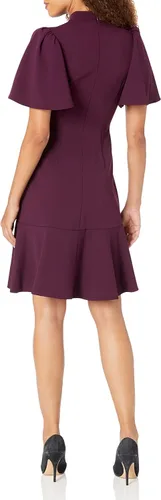 Vista 2 de Calvin Klein Women's Essential Short Sleeve Sheath