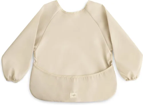 Vista 26 de Mushie - Babero de manga larga para bebé, resistente al agua, ajuste ajustable para edades de 6 a 24 meses