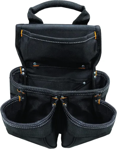 Vista 3 de Custom Leathercraft 2605 4 unidades balístico de carpintero, 20 bolsillos.