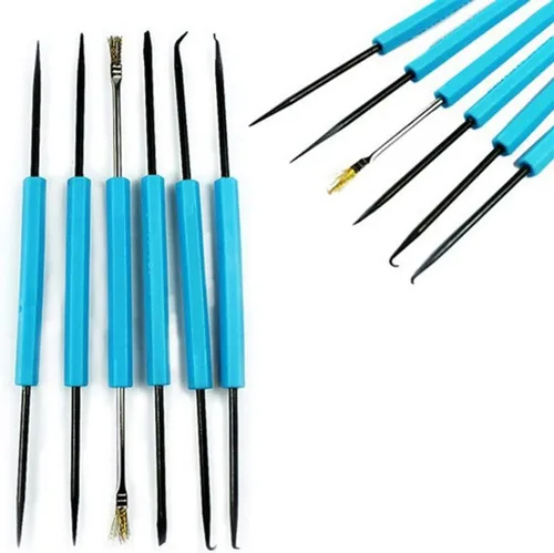 Vista 3 de Treedix Kit de herramientas de reparación de ayuda de soldadura de doble cara de 6 piezas