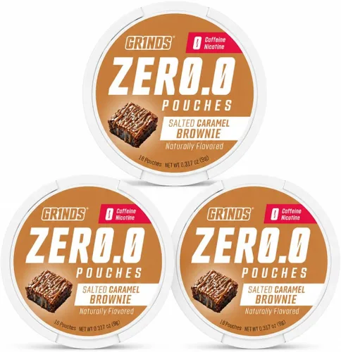 Vista 23 de Bolsas de energía Grinds - Bolsas de cafeína natural - Contiene vitaminas B, sin azúcar y 0 calorías - 80 mg de cafeína en cada bolsa - Genciana