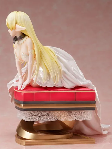 Vista 4 de FuRyu How NOT to Summon a Demon Lord: Shera (versión de boda) Figura de PVC a escala 1:7, multicolor, 8 pulgadas