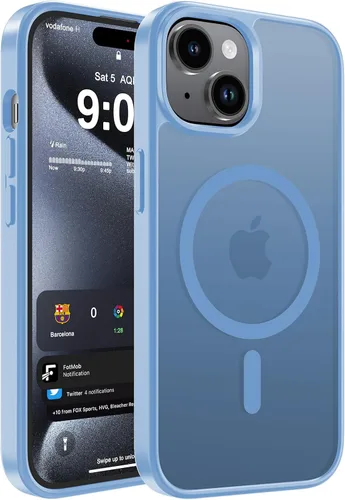 Vista 10 de WRJ Funda magnética mate para iPhone Air de 6.5 pulgadas, [compatible con Magsafe] [protección contra caídas de grado militar], delgada Negro