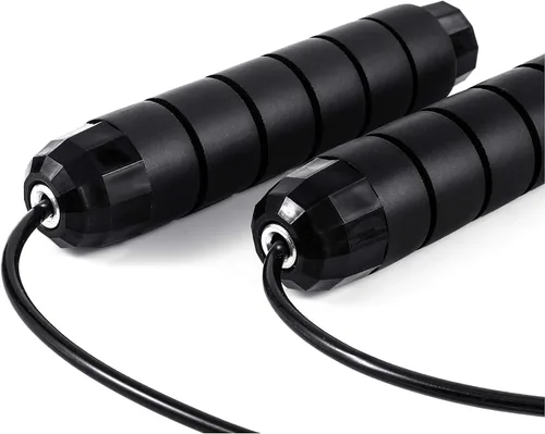 Vista 3 de BOOMIBOO Cuerda de Saltar, Cuerdas de Saltar Ajustables, Cuerda de Saltar Sin Enredos de Velocidad Rápida con Rodamientos de Bolas para Mujeres
