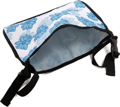Vista 5 de Foley - Fundas para bolsas de catéter para sillas de ruedas, soporte para bolsa de catéter con bolsillo de almacenamiento, fundas para bolsas