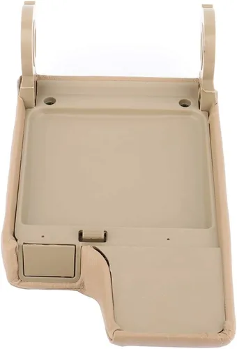 Vista 3 de Tapa de consola central beige compatible con 1999-2004 para BMW E46 Serie 3 Kit de reparación de cubierta de reposabrazos