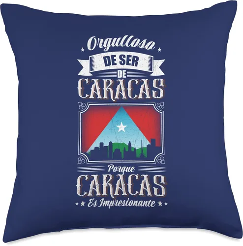 Vista 4 de The Heraldic of Caracas. Venezuela Love Orgulloso Ser De Caracas, Venezuela. Almohada de 16 x 16 pulgadas, multicolor