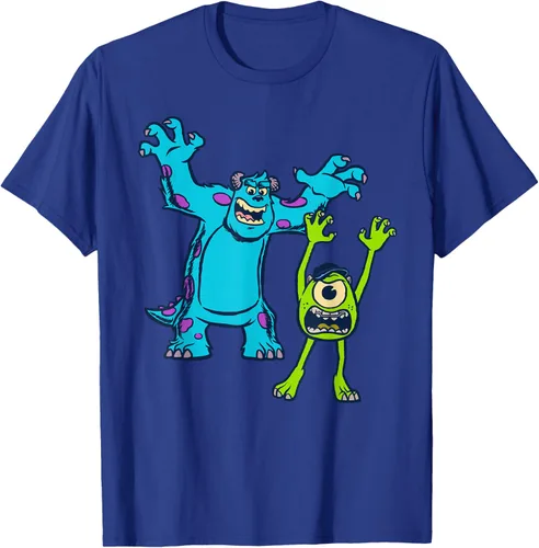 Vista 23 de Camiseta de la Universidad Sulley y Mike de los Monsters de Disney Pixar