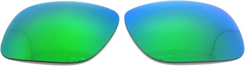 Vista 3 de Lentes de repuesto polarizadas para gafas de sol Oakley Holbrook OO9102 (espejo verde), Verde