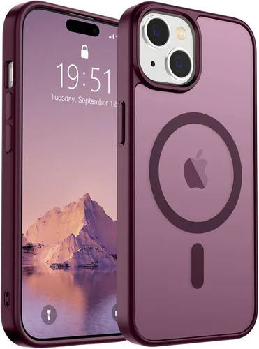 Vista 100 de SUPFINE Funda magnética para iPhone SE 2022 (3ª)/2020 (2ª), iPhone 8 (compatible con MagSafe) (protección contra caídas de grado militar), funda