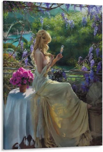 Vista 55 de Vicente Romero Redondo - Póster de pinturas artísticas de pared (32) marcos de fotos, regalos, lienzo, arte de pared, impresiones decorativas