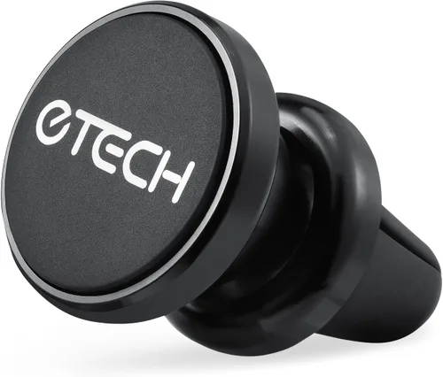 Vista 2 de eTECH Soporte magnético para teléfono de automóvil, montaje magnético universal para iPhone X / 8 Plus / 7 / 6S / 5S, Galaxy S5 / S6 / S7 / S8 / S9