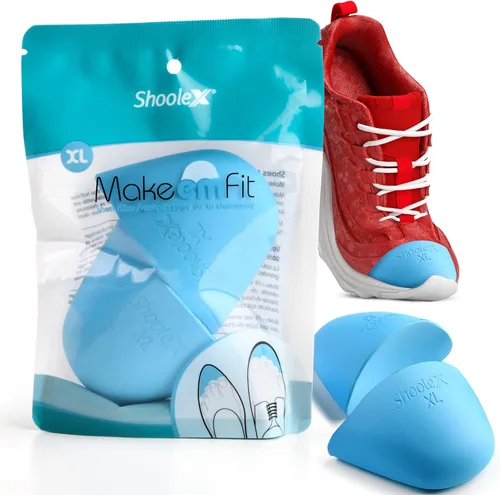 Vista 5 de Shoolex Relleno para zapatos demasiado grandes para hombres/mujeres, inserto de almohadilla para el dedo para hacer que los zapatos queden más