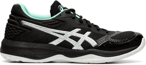 Vista 4 de ASICS Zapatos de voleibol Netburner Ballistic FlyteFoam para mujer, Blanco