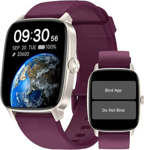 Vista 8 de DAVIKO Reloj podómetro, apto para personas mayores, no requiere aplicación/teléfono, reloj de seguimiento de fitness impermeable con contador