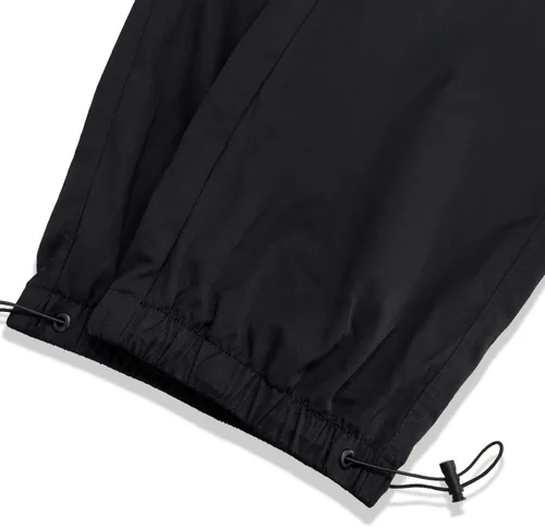 Vista 6 de OYOANGLE Pantalones cargo para hombre, cintura elástica, bolsillos con solapa, pantalones de harén holgados de hip hop