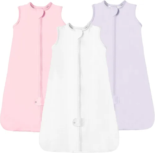 Vista 12 de TotAha Baby Sleep Sacks 3-Pack, 0.5 TOG Wearable Blanket, 3-6-15-24 Months León Boho
