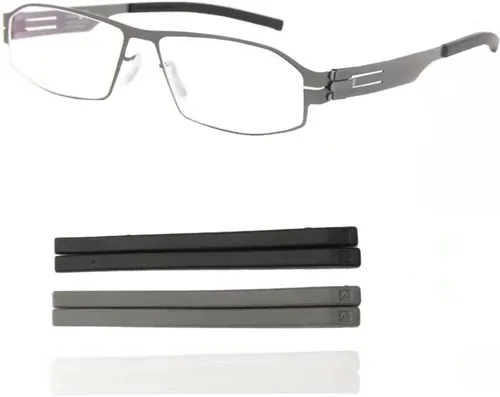 Vista 5 de Calcetines de silicona de repuesto para lentes de vidrio IC Berlin Eye Prescription Glass, Negro - 1 par