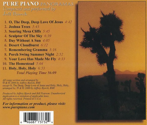 Vista 2 de Pure Piano Panoramas Heartfelt Calm Solo Piano Music for Peace, Rest and Relaxation