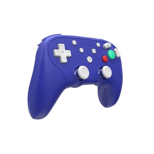 Vista 2 de Retro Fighters BladeGC Wireless Controller Next-Gen - GameCube, Switch, PC, Gameboy Player Compatible Indigo (Blue/Purple)