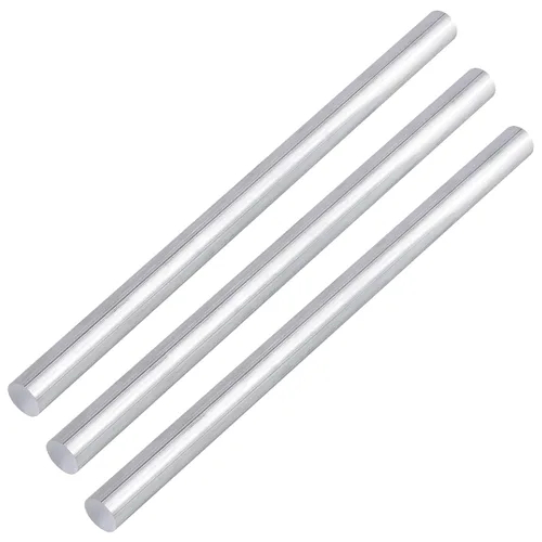Vista 8 de 2 piezas de varilla redonda de aluminio de 3/5 pulgadas de largo 13 pulgadas de largo (12.992 in) de torno extruido sólido T6511