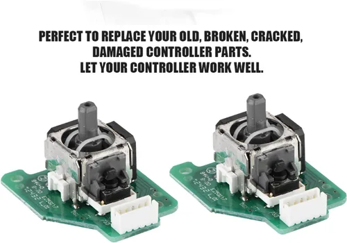 Vista 5 de Tangxi Joystick 3D para Wii U, izquierda y derecha analógica 3D joystick reemplazo para Wii U Gamepad Controller