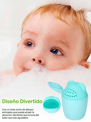 Vista 7 de Desmontable cascada libre de lágrimas bebé enjuague taza, champú