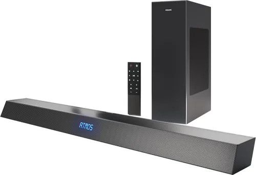 Vista 8 de Barra de Sonido PHILIPS B5106 de 2.0 Canales con Soporte HDMI ARC, Lista para Roku TV, Negro