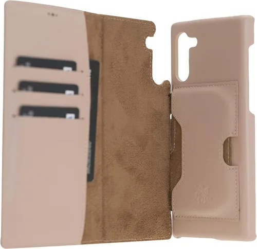 Vista 105 de Venito Florence - Funda de piel compatible con Samsung Galaxy S9, extra segura con bloqueo RFID, cartera desmontable para teléfono (gris decolorado)