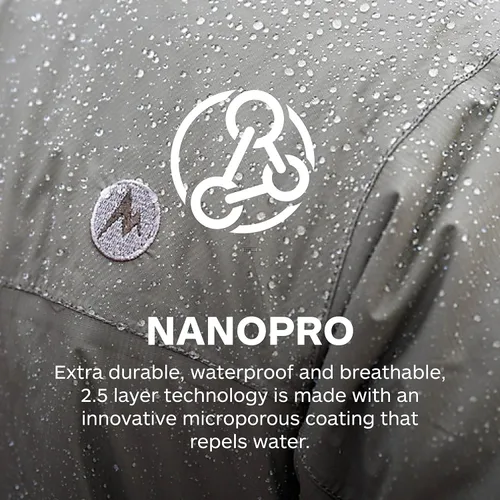 Vista 3 de MARMOT Pantalón PreCip con cremallera completa para hombre
