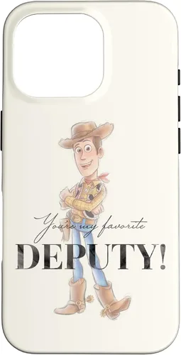 Vista 19 de Funda para iPhone 14 Plus Disney 100 y Pixar's Toy Story Woody My Favorite Duty