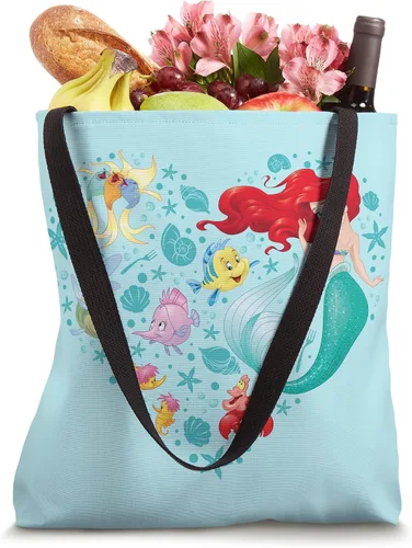 Vista 4 de Disney The Little Mermaid Ariel Under the Sea Heart - Bolsa de mano